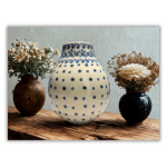 Bunzlau middel grote vaas 2084X vazen en vaasjes